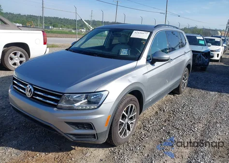 2021 Volkswagen Tiguan 2.0T Se/2.0T Se R-Line Black/2.0T Sel from USA, damaged, VIN 3VV2B7AX9MM073427